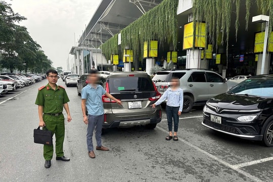 Xử lý đối tượng ‘chặt chém’ hành khách đi ô tô tại sân bay Nội Bài