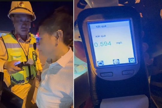 201 tài xế vi phạm nồng độ cồn trên cao tốc bị xử lý trong 6 tháng