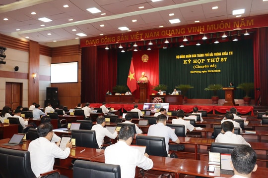 HĐND Hải Phòng thông qua 3 nghị quyết quan trọng tại kì họp cuối cùng trước sáp nhập