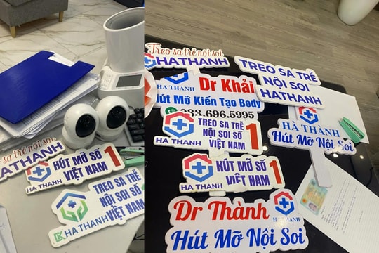 Hàng trăm khách hàng đã thực hiện hút mỡ ở một cơ sở thẩm mỹ không phép tại Hà Nội