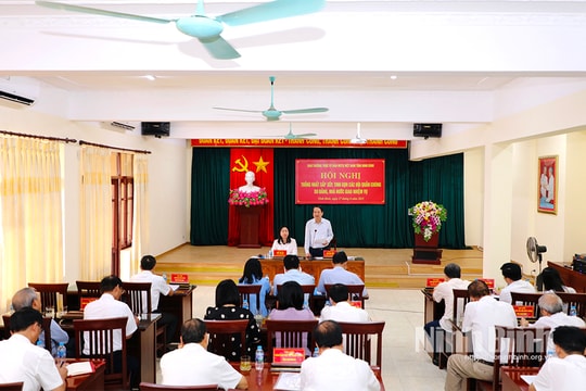 Sau hợp nhất, Ninh Bình có 17 Hội quần chúng do Đảng, Nhà nước giao nhiệm vụ