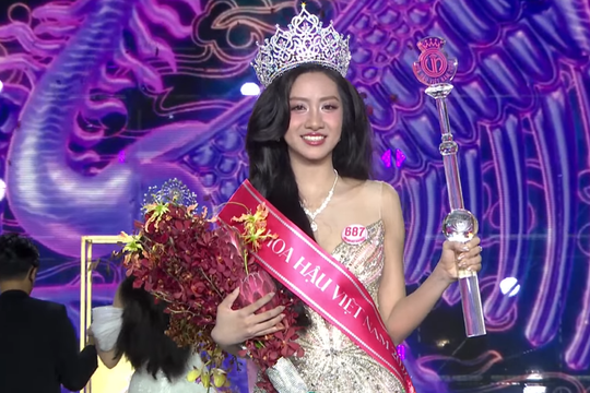 Hà Trúc Linh đăng quang Hoa hậu Việt Nam 2024