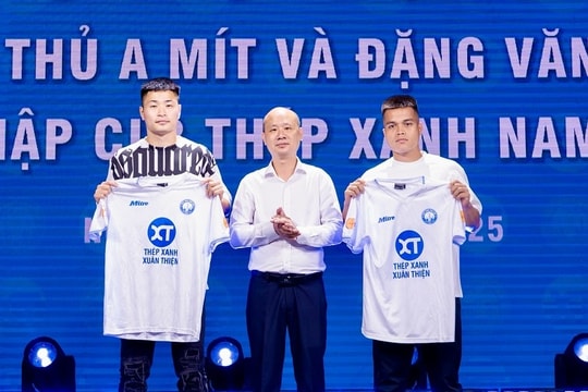 Điểm tin thể thao 27/6: CLB Nam Định ra mắt hai tân binh, Tiến Linh bị tước danh hiệu Vua phá lưới V.League