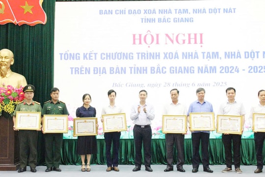 Bắc Giang về đích sớm, hoàn thành chương trình xóa nhà tạm, nhà dột nát năm 2025