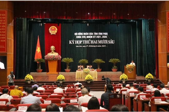 HĐND tỉnh Vĩnh Phúc: Thông qua 13 nghị quyết quan trọng trong kỳ họp cuối cùng trước khi hợp nhất với Phú Thọ và Hoà Bình