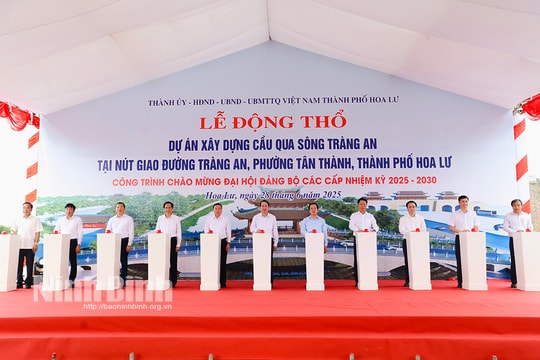 Ninh Bình khởi công xây dựng cây cầu qua sông Tràng An với tổng mức đầu tư trên 179 tỷ đồng