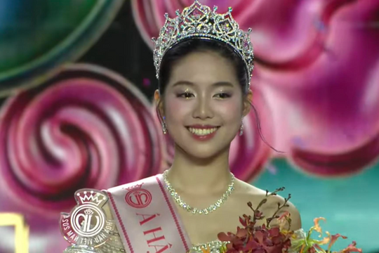 Lý lịch ấn tượng của Á hậu Việt Nam 2024 Trần Ngọc Châu Anh