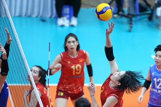 Đội tuyển bóng chuyền nữ Việt Nam thắng trận thứ 2 liên tiếp ở VTV Cup 2025