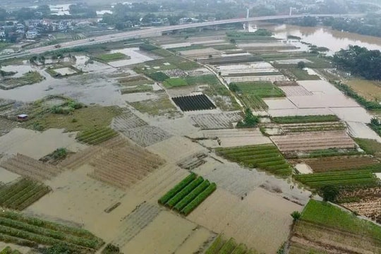 Miền núi phía Bắc ngập úng diện rộng, Trung Bộ nguy cơ thiếu nước sản xuất vụ hè thu