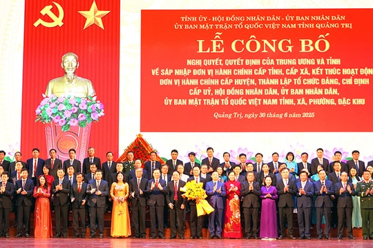 Thành lập tỉnh Quảng Trị mới: Bước chuyển chiến lược với tầm vóc vượt trội