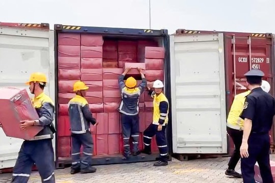 Hải quan phát hiện, bắt giữ hơn 1,3 triệu bao thuốc lá lậu trị giá hơn 65 tỷ đồng