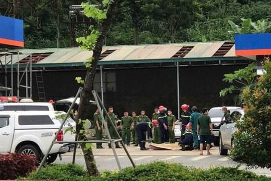 Sơn La: Nổ téc xăng tại cửa hàng xăng dầu khiến một người tử vong