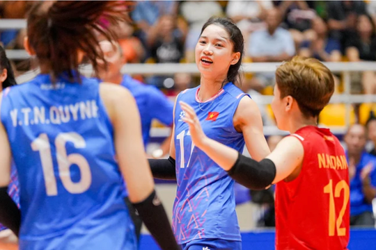 Thắng Tứ Xuyên (Trung Quốc), bóng chuyền nữ Việt Nam vào tứ kết giải VTV Cup 2025