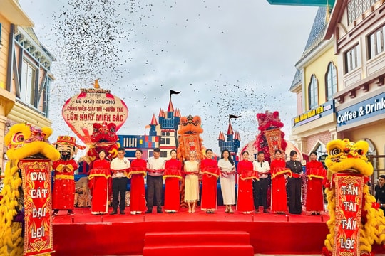 Hải Phòng có thêm một công viên vui chơi giải trí đa sắc màu