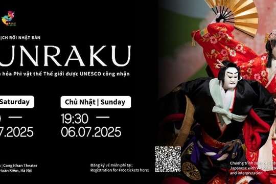 Kịch rối truyền thống Nhật Bản đến Hà Nội