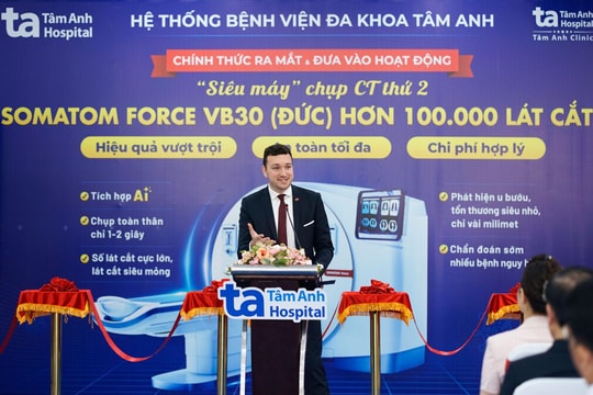 Vận hành “siêu máy CT” hiện đại hàng đầu thế giới tại TP.HCM, nâng tầm y tế Việt Nam