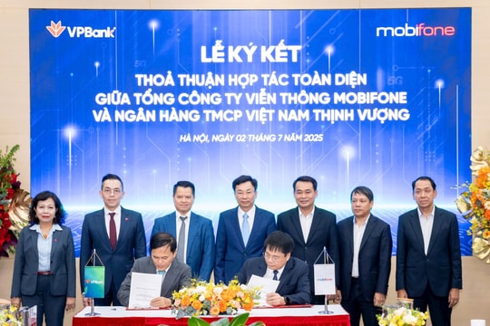 MobiFone và VPBank ký kết hợp tác chiến lược: Định hình mô hình dịch vụ tài chính – viễn thông tích hợp toàn diện