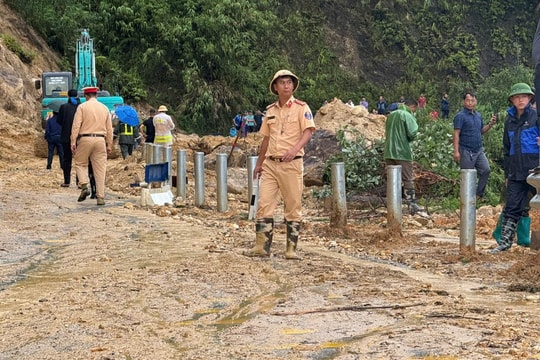 Lai Châu: Người đàn ông tử vong do sạt lở đất trên quốc lộ 4D
