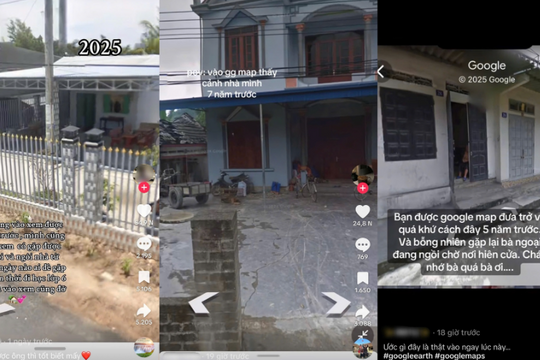 Giới trẻ hào hứng với 'hot trend' tìm lại ký ức trên Google Maps