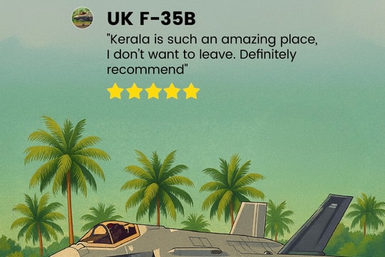 Tiêm Kích F-35B của Vương quốc Anh rời Ấn Độ sau 5 tuần mắc kẹt