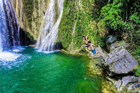 Thác đẹp như tranh ở Tuyên Quang gây chú ý khi xuất hiện trong phim 'Thám tử Kiên'