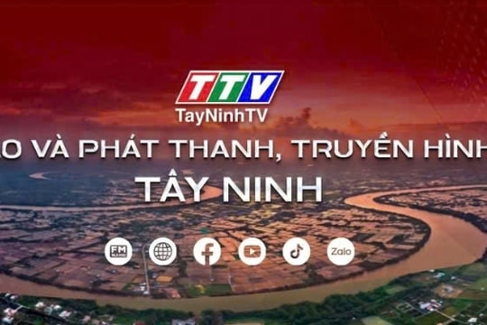 Tây Ninh thay đổi nhận diện thương hiệu 2 kênh truyền hình