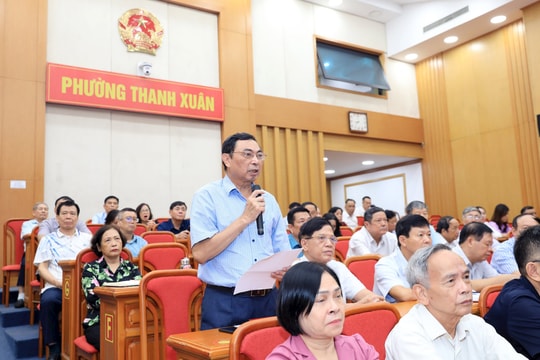 Cử tri Hà Nội mong sớm có hướng dẫn cụ thể về chính sách mới, trạm y tế phường