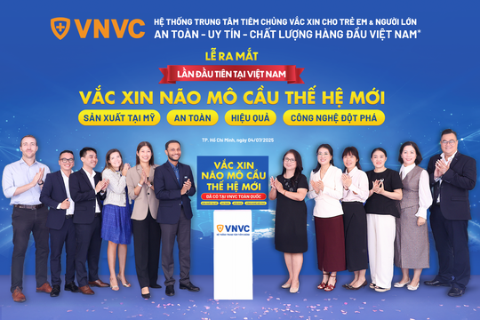 VNVC ra mắt vắc xin não mô cầu thế hệ mới, bảo vệ trẻ em và người lớn trước “bệnh tử”