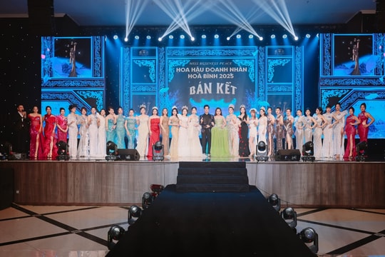 Đêm Bán kết và Tài năng của Hoa hậu Doanh nhân Hòa bình 2025: Những “bông hồng thép” khoe sắc cùng thời trang và năng khiếu