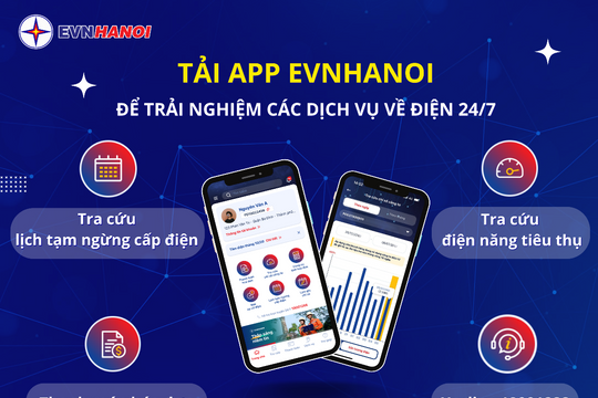 Hoá đơn tiền điện khiến nhiều hộ gia đình giật mình, hãy dùng app EVNHANOI để chủ động theo dõi và sử dụng điện hiệu quả