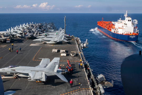 ‏Tàu sân bay Mỹ tăng cường sự hiện diện tại Biển Đông‏