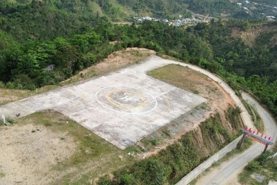 Đà Nẵng sẽ xây bãi đáp trực thăng tại các xã miền núi