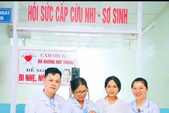 Bệnh nhi nặng 2kg thủng dạ dày được cứu sống ngoạn mục tại Quảng Trị