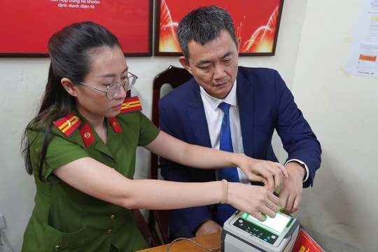 54 điểm cấp căn cước công dân tại Hà Nội