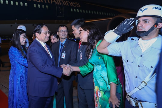 Thủ tướng Phạm Minh Chính tới thành phố Rio de Janeiro, bắt đầu chuyến công tác tại Brazil