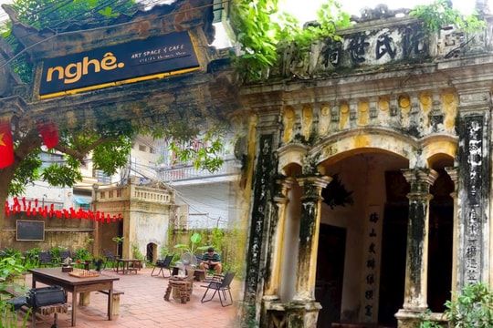Quán cafe tại ngôi nhà cổ hơn 100 năm tuổi...có gì?