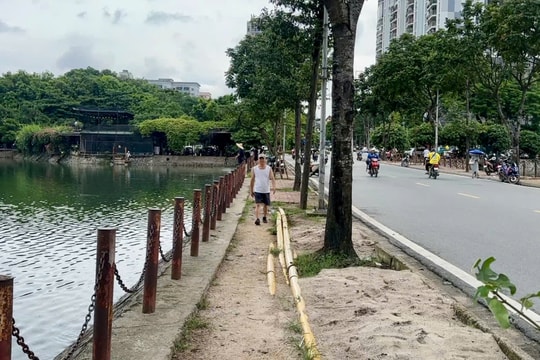 Hồ Văn Quán xuống cấp nghiêm trọng, người dân mong sớm cải tạo