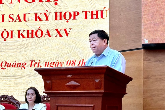 Tỉnh Quảng Trị mới cần có sự đồng thuận xã hội, chiến lược quy hoạch bài bản và cơ chế chính sách linh hoạt