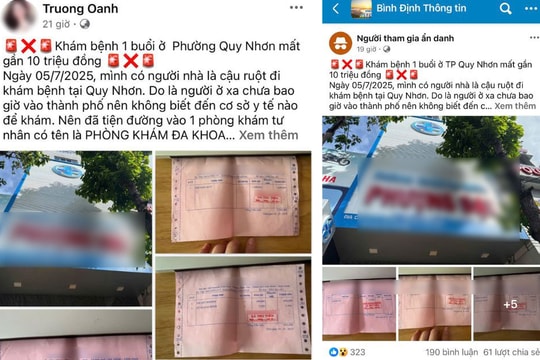 Rà soát toàn diện phòng khám bị phản ánh thu phí điều trị cao bất thường