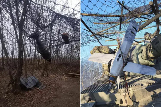 Lưới đánh cá trở thành vũ khí mới trên tiền tuyến Ukraine