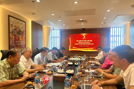 Hiệp hội Kinh doanh vàng: Cần một nghị định hoàn toàn mới về quản lý hoạt động kinh doanh vàng