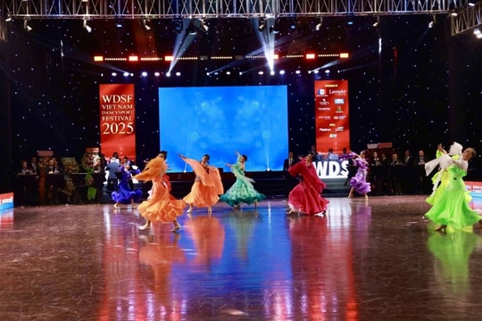 Hơn 3.000 vận động viên thi đấu tại Vietnam Dancesport Festival 2025