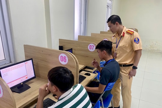Hà Nội: Tổ chức thi sát hạch cho khoảng 2.000 - 3.000 học viên/ngày