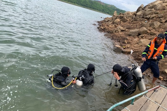 Gia Lai: Tìm thấy thi thể nam thanh niên bị đuối nước trên hồ Thủy điện An Khê-Ka Nak