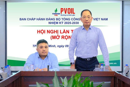 PVOIL sơ kết công tác 6 tháng đầu năm 2025