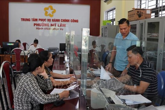 Tiếp tục xây dựng tổ chức, hoạt động của đơn vị hành chính 2 cấp bảo đảm thông suốt, hiệu quả