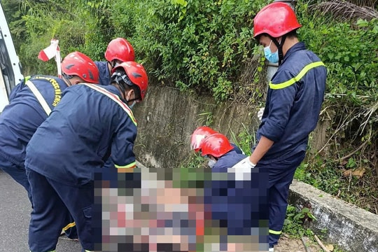 Người nước ngoài tử vong trên đường lên bán đảo Sơn Trà, nghi tự gây tai nạn