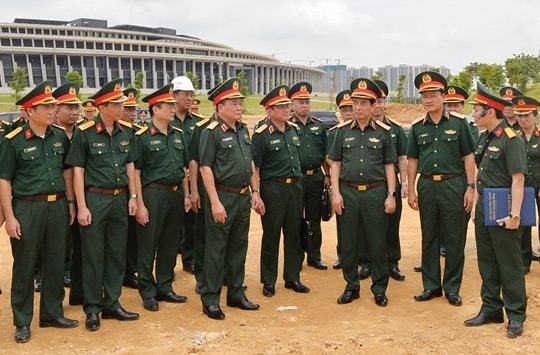 Khẩn trương xây dựng công trình tưởng niệm chiến sĩ quốc tế tại Bảo tàng Lịch sử Quân sự Việt Nam