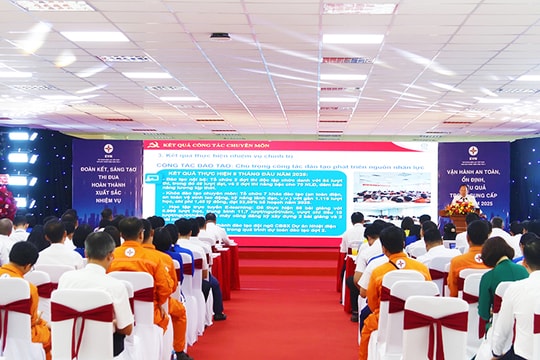 Nhiệt điện Vĩnh Tân 4 hoàn thành xuất sắc nhiệm vụ 6 tháng đầu năm 2025