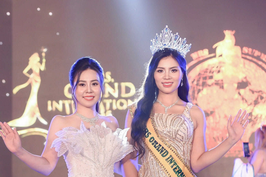 Nguyễn Thị Thưa đăng quang Hoa hậu Quý bà Hòa bình Quốc tế 2025